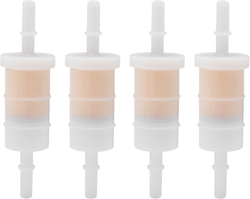 MDEOOSKY 35-879885Q 35-879885T Outboard In Line Fuel Filters Replacement for Mercury Marine Mercruiser 4 Stroke EFI, Pack of 4 - Image 1